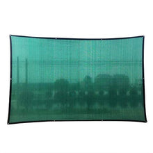 WN-Ombra Teli ombreggianti Rete ombreggiante su Misura Crittografia Domestica Protezione Solare Copertura Parasole in polietilene, 24 Dimensioni (Colore: Verde, Dimensioni: 6,5x9,8 Piedi)