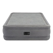 Intex 64468 Materasso, PVC, Grigio, Matrimoniale, 1.52m x 2.03m x 51cm