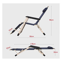 LLSS Lettini e Sdraio da Giardino Sedia a gravità Zero Lettino Prendisole in Metallo, Lettino Pieghevole Resistente all'ossidazione, con Tessuto Sintetico Traspirante