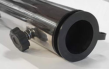 osoltus - Asta universale in acciaio inox per ombrellone in granito, 30/40 kg