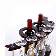 MKXF Scaffale per Vino Decorazione per armadietto per Vino Decorazioni per Bicchieri da Vino