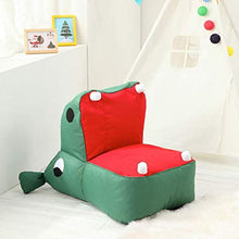LuoMei Divano per Bambini Tessuto Cartoon Bean Bag Divano Pigro Cuscino Portatile Adatto per Bambini Poltrone Imbottite per Bambini per Bambini Mobili in Camera Regalo Gratuito Invia Pennello Adesivo