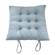 DIELUNY Cuscini per sedie Trapuntati Quadrati con Lacci, Cuscini per sedie da Pranzo da Cucina Cuscino Comfort per Esterni per Interni Cuscini Imbottiti Traspiranti Verde 16x16In * 4