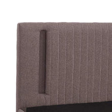 SKM Giroletto con LED Grigio Talpa in Tessuto 160x200 cm (27.45kg)