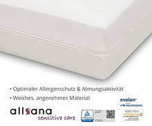 allsana Anallergico, 90 x 200 x 16 cm, biancheria da letto anallergica, antiacaro