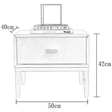 UNU_YAN Moderna semplicità Comodino Mini Letto Fine Stile Tabella Industriale Comodino Nordic Legno Solido Laterale Armadietti Moderna Piccola Parte armadi Laterali