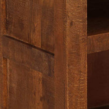 FAMIROSA Credenza con 3 Cassetti 40x30x130 cm Legno Massello di Mango