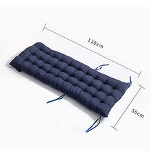 ZZPP Cuscino per Sdraio,Cuscino per Schienale Alto con Cappuccio Antiscivolo Cuscino per Lettino Spesso Cuscino per Giardino Patio Cuscino per Salotto Cuscino reclinabile per Esterni (120 cm)