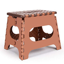 huixu Sgabello Pieghevole Leggero per Bambini o Adulti Sedia Portatile sicura in plastica con Maniglie Sgabello da Bagno Antiscivolo