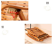 HongTeng Divani Leisure Lounge Chair Bamboo Lazy Pieghevole Sedia della Sedia Home Soggiorno Numero Esterno Comfort Sedia da Massaggio Singolo Sedia Piccolo Divano Tre Stili 47 × 55 cm (Size : C)