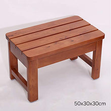 Sgabello da Doccia Famiglia Pediluvio Sgabello Antisettica Doccia Sgabello Curvo Trucco Sgabello Pranzo Sgabello Sgabello Sgabello Alto (Color : Brown, Size : 50 * 30 * 30cm)