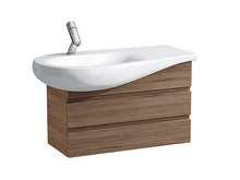 Esecuzione Il Bagno ALESSI One Vanity, per lavabo 814975, 475x730x322, 2 cassettiere, colorazione: Laccato Bianco - H4244700976311