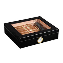 Scatola per Sigari Armadietto per Sigari Humidor per Sigari Scatola per Sigari Accessori per Sigari Legno di Cedro nella Configurazione del Processo di Verniciatura da Forno L'umidificatore può