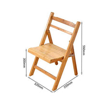 zvcv Sedia Pieghevole Sedia Pieghevole Schienale in bambù Sedia da Pesca Sedia da Salotto Sedia da scrivania Sedia da Giardino, 80Cm, 80Cm
