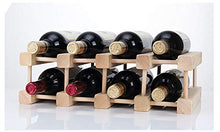 MSF Porta Bottiglie Creativo Indipendente 8 Bottiglie di Vino Display Rack Modern Home Soggiorno Artigianato Decorativo Set Vino (Size : 10 Roots)