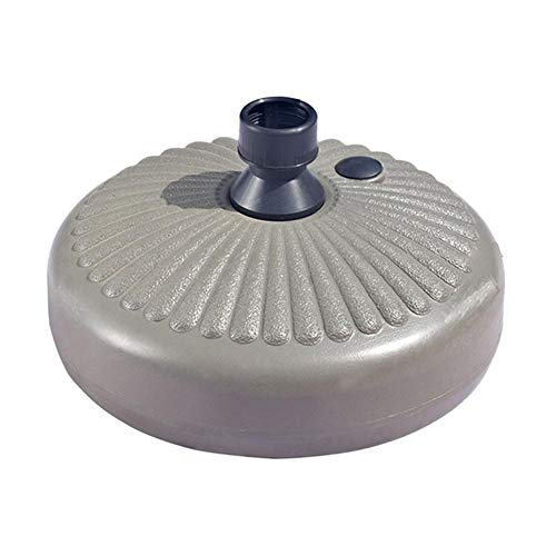 Base di Appoggio Standard in Plastica Base Rotonda per Ombrelloni per Ombrelloni Montante Dell'ombrellone in PE Supporto Ombrelloni A Parete Giardino Balcone Terrazza per Diametro 3.5-3.8cm