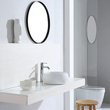 ERIDANUS Serie Luciano -02, Lavabo di Ceramica Bianco Lusso Lavandino Lavello Lavamano Lavabo da Appoggio Tondo Ovale Bacinella Lavandino Lavello per Bagno Casa Bidet Lavabo