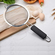 UPKOCH setacci da Cucina in Acciaio Inossidabile a Maglia fine con Manici Antiscivolo Accessorio da Cucina Misura 18 Pollici