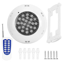 Annjom Lampada Subacquea, Telecomando Rotondo Impermeabile Decorativo colorato per Piscina per Illuminazione a Fontana