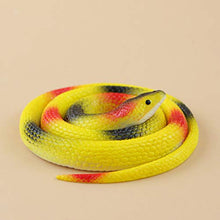STOBOK 6 Pezzi di Gomma Realistica Serpente Nero Giocattolo Giardino Oggetti di Scena Regalo per Bambini Festa Decorativa