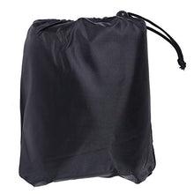 Omabeta Fodera reclinabile Fodera per Sedia da Giardino Fodera per Sedia da Esterno Pieghevole Impermeabile 208x76x79cm Fodera Protettiva per Sedia Nera per la casa