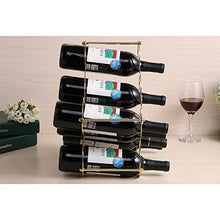 Anabei Retro in ferro battuto cremagliera rimovibile creativo casa soggiorno vino rack decorazione ornamenti vino rack