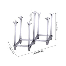 Grigio chiaro retrattile tazza asciugatura rack supporto bottiglie vino vetro