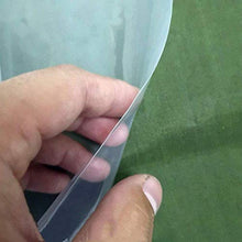 DPLLM Telone Telo Copertura Antipioggia, Trasparente Occhiello in Metallo Tenda da Sole Resistente A Doppia Faccia Isolamento PE Teli Impermeabile for Piante, Serra, plastica, Trasparente