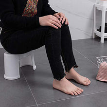 LACKINGONE 2 Sgabelli per WC, sgabello fisiologico, ergonomico, per WC, scaletta per WC, antiscivolo, multifunzione