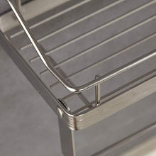 Zixin Bagno Scaffale Parete Appeso a Parete in Acciaio Inox Giapponese in Acciaio Inox Single-Strato Gratis perforare Bagno Bagno Camera da Letto Soggiorno Cucina stoccaggio Rack