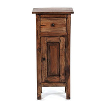 Design Delights - Mobile in Legno di Mogano Riciclato, Stile Shabby Chic, 80 x 36 x 25 cm