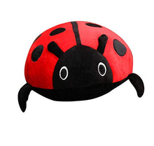 Yfkjh Beetle Seven Star Ladybug, bambola sdraiata Ragdoll bambola cuscino regalo per bambini 60cm0.78KG rosso