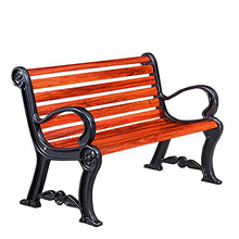 household products Panchine da Esterno, panchine in Legno plastica Fibra di Carbonio con schienali, panchine Portico mobili da Esterno, Possono ospitare 2-3 Persone