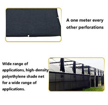 Paralume in Stoffa 95% Paralume in Stoffa A Rete - Nero Paralume in Tessuto Resistente Ai Raggi UV per Serra, Piscina (Dimensioni : 3x3m)
