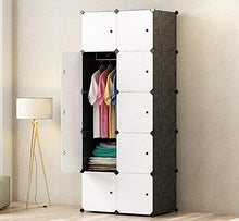 ZCY PREMAG Ideal Storage Organizer Armadio cubo Armadio Portatile Combinazione Armadio, Armadio modulare per Risparmio di Spazio (10 cubi)