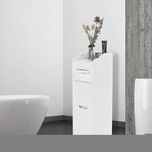 idalinyaa Facile Installazione Risparmio di Tempo Organizzatore da Bagno, Armadietto da Bagno Non tossico, per Abiti da casa Decorazione Bagno Storge