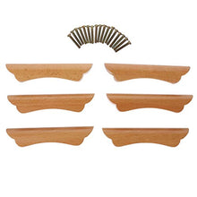 DOITOOL 18 PCS di Legno Non Finiti per Mobili Tira Manopola del Cassetto Armadi da Cucina Maniglie Cassetto Armadio Armadio Manopole Tira Maniglia