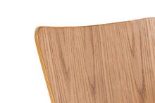 Set 2 Sedie Impilabili Aaron in Legno Robusto E Telaio in Metallo I Sedia Ospite Facile da Pulire I Sedia Attesa Carico Max 120KG, Colore:Quercia