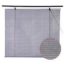 Kit Tende A Rullo, Schermata Privacy, 180GSM HDPE Blocco85% Far Circolare L'aria Con Binario In Lega Di Alluminio Per Portico, Pergola Finestre Esterne ( Color : Gray , Size : 0.75x3m )