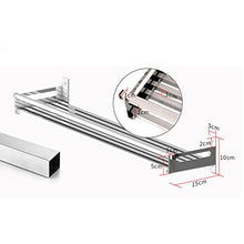 CHUANGCHUANG Mensole da Cucina in Acciaio Inox Mensole a Muro per scaffali di stoccaggio per condimenti a Parete (Design : 70)