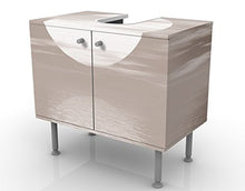 Apalis Design Vanity Sunrise 60x55x35cm, piccolo, 60cm di larghezza, regolabile, lavabo, mobiletto da bagno, mobile di base, bagno, stretto, piatto