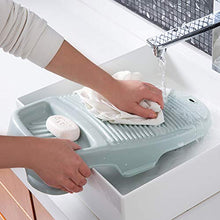 Omenluck - 1 lavabo antiscivolo per appendere indumenti in plastica