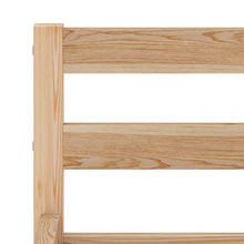 SKM Giroletto con 4 Cassetti in Legno Massello di Pino 160x200 cm (41.44kg)