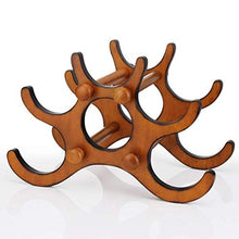 Portabottiglie per Vino Squisito Portabottiglie Decorazione in Legno Portabottiglie per Vino per Uso Domestico Creativo Europeo Espositore per scaffale 36 * 20,5 * 23,5 cm Portaoggetti
