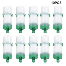 Tarente 10pcs di plastica Rotondo Uccelli Fattoria Bestiame Alimentazione Automatica Bottiglia di Acqua Potabile Container