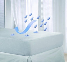 Tata Home Coprimaterasso Impermeabile Cerata Letto Misura 1 Piazza Singolo con Angoli Elasticizzati cm 90X200 Altezza Materasso da 22 a 25 cm