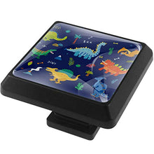 Cartoon dinosauro (2) 3 PCS Pomelli per Porta, Pomolo per Mobile, Pomelli per Mobili con Viti, Maniglia per Armadietto, Pomelli per Porta, Pomelli per Cassetti per Porta, Armadio, Cassetto e Credenza