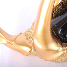 LXH-SH Cremagliera del Vino Nana Wine Rack Mestieri della Resina Coppie Europee Swan armadietto del Vino cremagliera Decorazione Vino Decorazioni Vino Creativo cremagliera scaffali Vino contatore