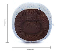JIAHENGY Morbido Carino Animale Bambino Divanetto，Seggiolino per Bambini, divanetto Portatile di Sicurezza per Bambini, Sedile in Peluche di Cartone Animato-Rosso Chiaro