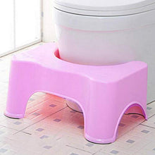 Fenteer Multiuso Piede Step Up Sgabello Cucina di Casa I Bambini di Plastica Scaletta WC 40x26x17cm - Rosa
